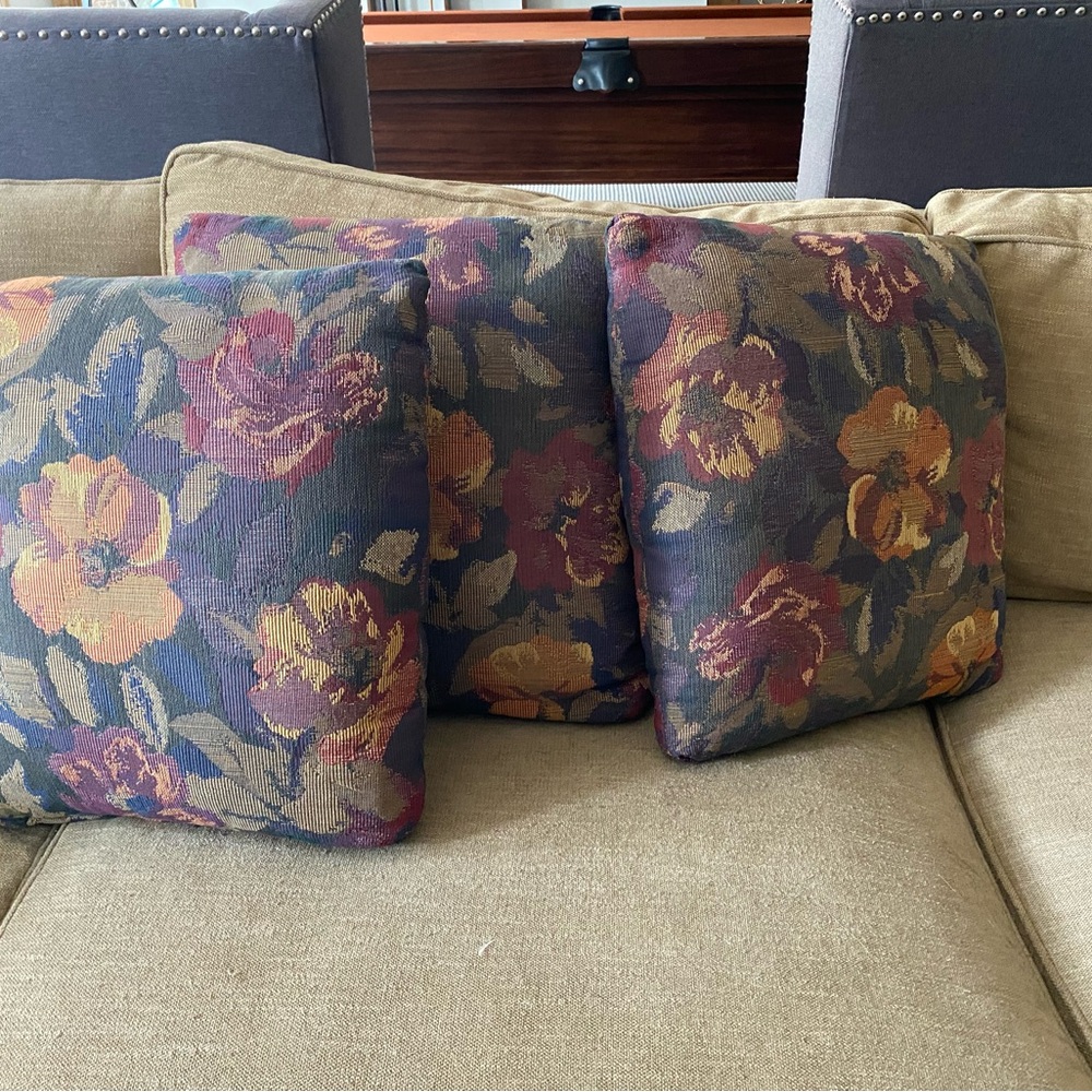 Pottery Barn throw pillows